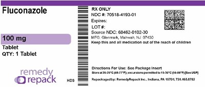 MM2 - Fluconazole 100mg 70518 4193 01